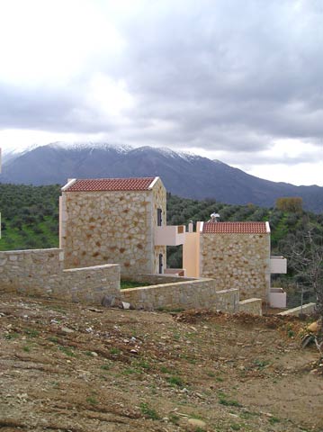 Brand new house with sea views