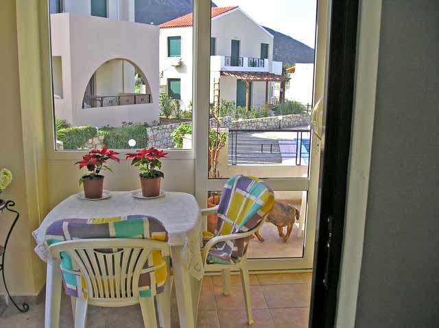 Wohnung mit Meerblick und Pool
