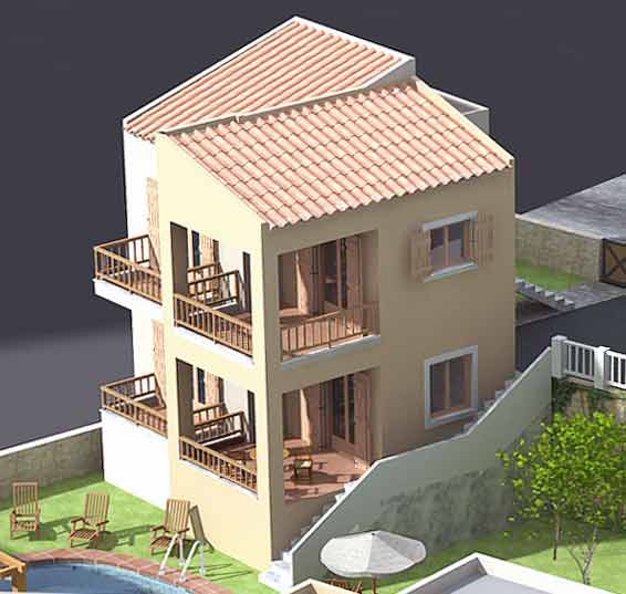 Einfamilienhaus mit Pool im Westen Kretas