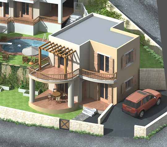 Neues Projekt mit Pool und Meerblick