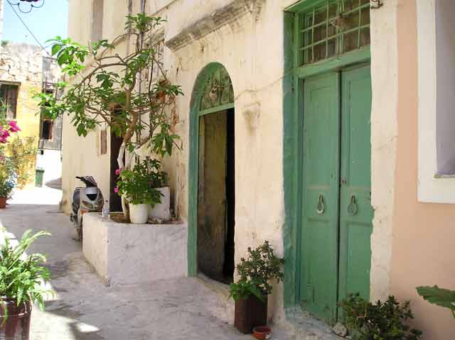 Stone house in the Old Town of Hania