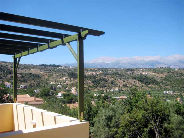 Apartment mit Pool und Bergblick