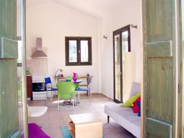 Apartment mit Pool und Bergblick