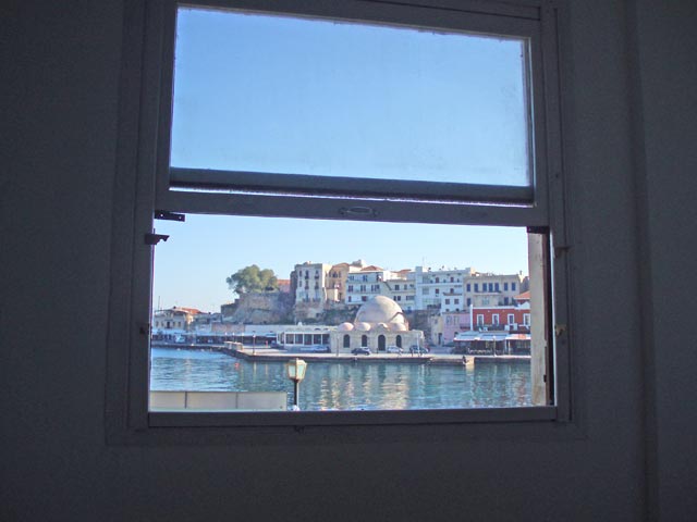 View to the Venetian Harbor of Hania