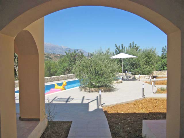 Mountain views and green surroundings