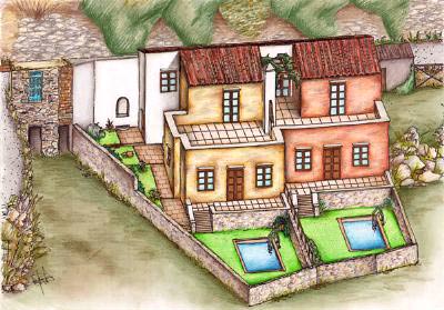 New home in traditional style near Rethymno