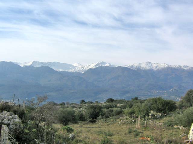 Stunning views to the White Mountains