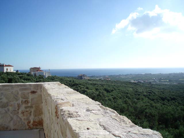 Villa with stunning sea views