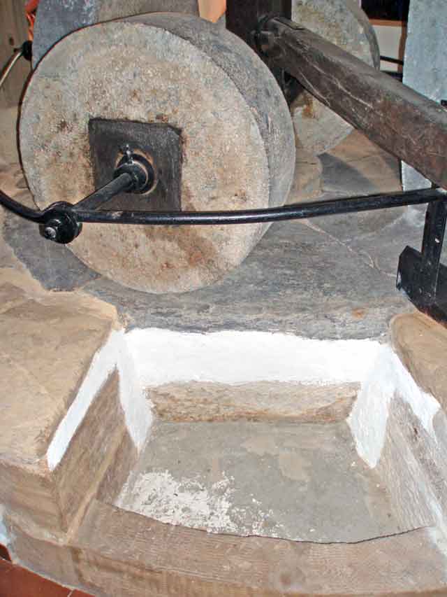 Renovierte Mühle aus dem 13. Jahrhundert