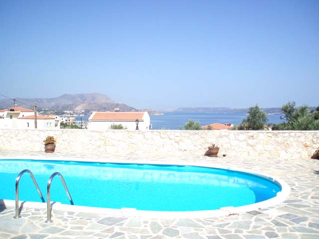 Villa with pool and stunning sea views