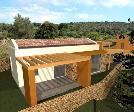 Attractive retreats in the fertile region of Vamos