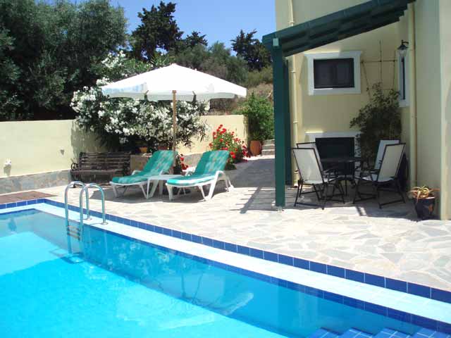 Attractive modern home with private pool
