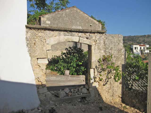 Restoration in the village Armeni