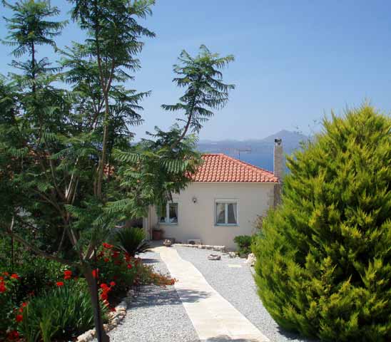 Villa with spectacular sea views